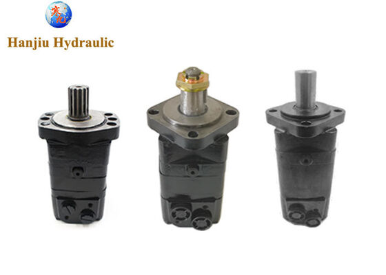 BMSY125,MS125C/4 hydraulic orbit motor ø32 straight, SAE A-4 mount, four holes flange motor used on jaw crusher