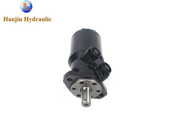 MR series hydraulic motor, 400 cc/rev, straight keyed shaft 25 mm DIN6885 , 2 holes oval mounting flange , MR400C used on Sieving harvesters