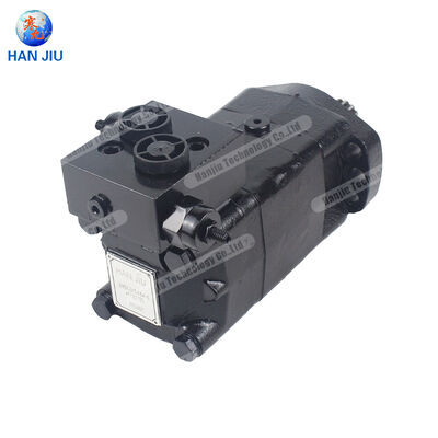 Hydraulic motor with external brake valve, BMSY-315 with 6 hole mounting, 31.75mm spline shaft, 7/8-14 UNF Port A and B