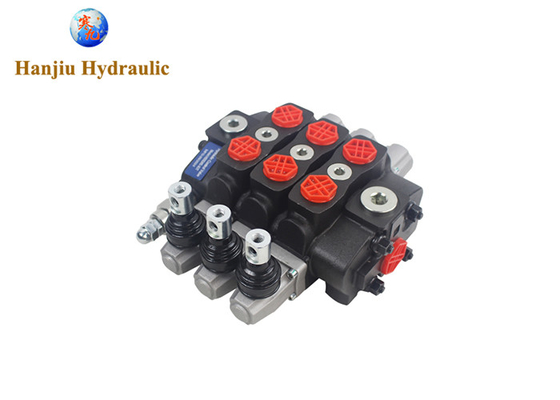 Peralatan Pertambangan HSSD8 Seri 3 Bank Hidrolik Bagian Katup 31.5Mpa 80 L/Min Aliran
