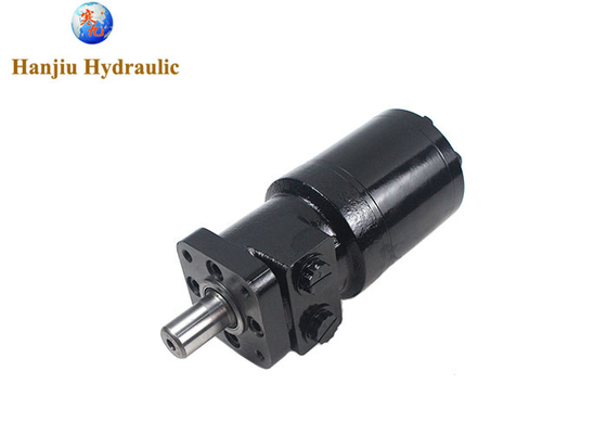 BMRS-375 Motor Hidraulik Kecepatan Rendah Torsi Tinggi 4 Bolt Mount 160 RPM Straight Key Shaft