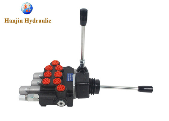 3 Bank 3 Way 3 Posisi Silinder Spool Dan 4 Way 4 Posisi Floating Hydraulic Valve P40