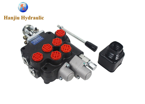 2 Bank 3 Way 3 Posisi Silinder Spool Dan 4 Way 4 Posisi Floating Hydraulic Valve P80