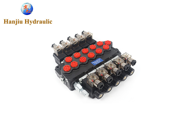 Klep Kontrol Hidrolik Listrik Seri SD5 Klep Solenoid Berarah Monoblok 40 liter