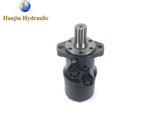 Motor orbit hidrolik MR315HB dengan poros spline 14-DP12/24, port BSPP untuk mesin pemotong rumput