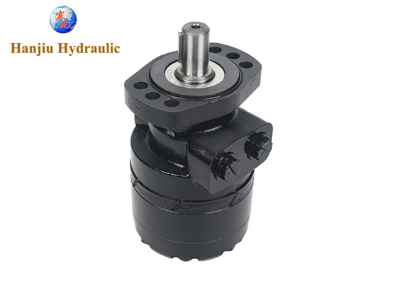 BMER 475 Motor Orbital, Pemasangan 6 Baut, Port SAE 10, Poros Kunci 1'', Mirip dengan Motor Hidrolik Parker TG,