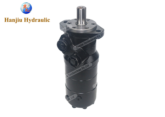 Motor Hidrolik BMR-200 dengan Rem 2 Baut Dudukan Poros SAE 6B