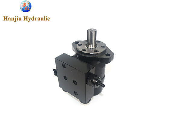 Motor hidrolik BMP-200-2-E-D-B dengan katup pelepas, Poros SAE 6B, port BSPP