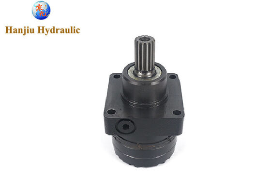 Motor Tugas Menengah - Motor Penggerak Roda Parker TG0240 Seri Torqmotor TG dengan ukuran port manifold yang digunakan pada attachment grab ekskavator