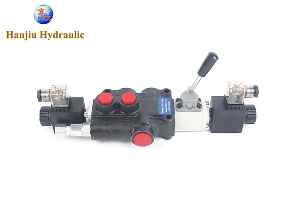 P80-1 katup kontrol listrik dengan kontrol rem manual, katup solenoid hidrolik