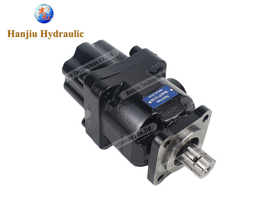 P7-63 ISO flanged Bent Axis Piston Pump berlaku untuk integrasi PTO, desain kompak, efisiensi operasi yang sangat baik.